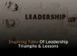 Puzzle pieces forming the word leadership