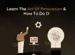 Person learning persuasion techniques