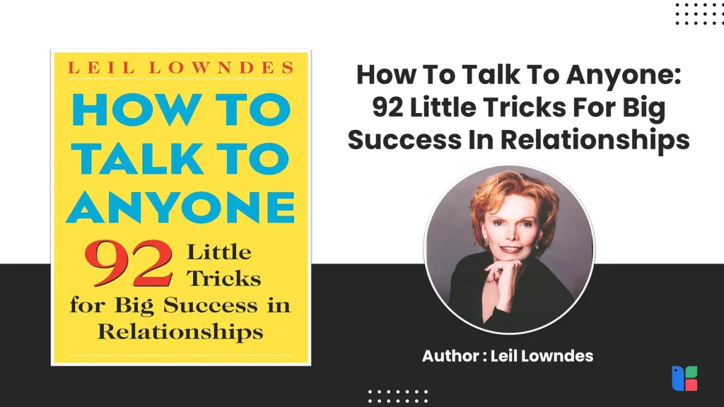 Book cover of How to Talk to Anyone