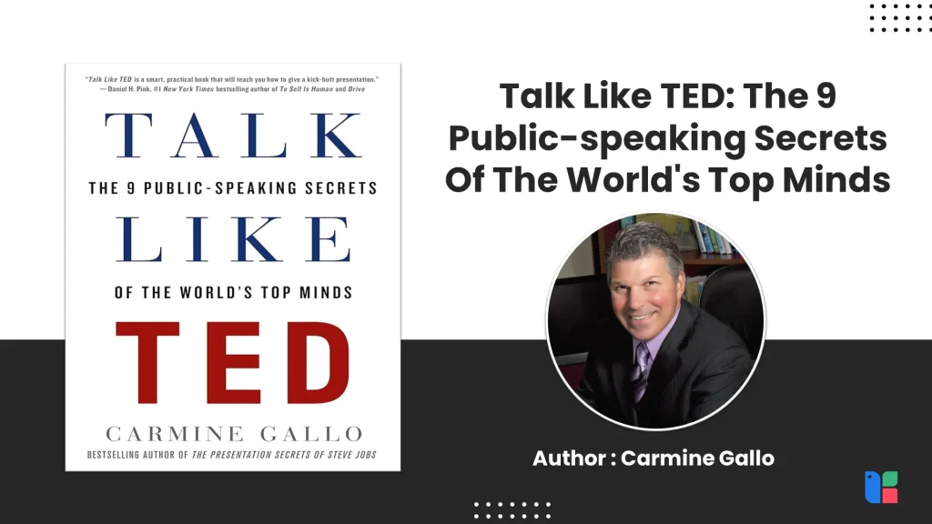 Book cover of Talk Like TED