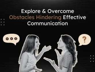 Women discussing communication barriers