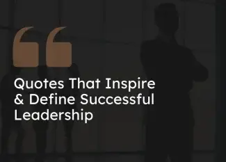 Inspiring quotes on leadership success