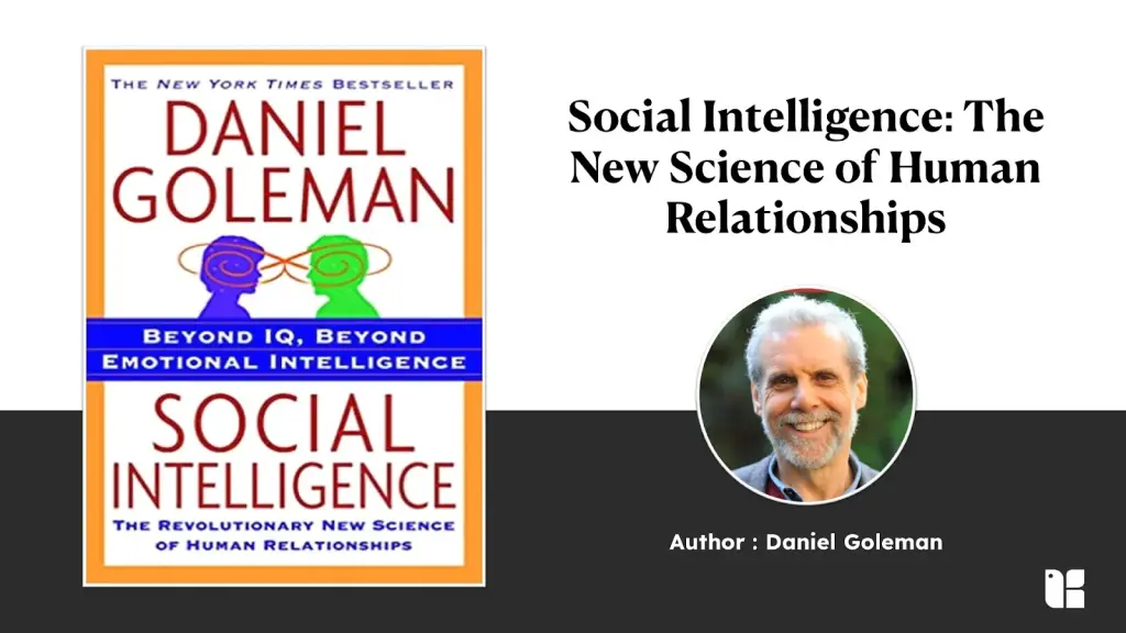 Explore Social Intelligence Cover of Social Intelligence by Daniel Goleman