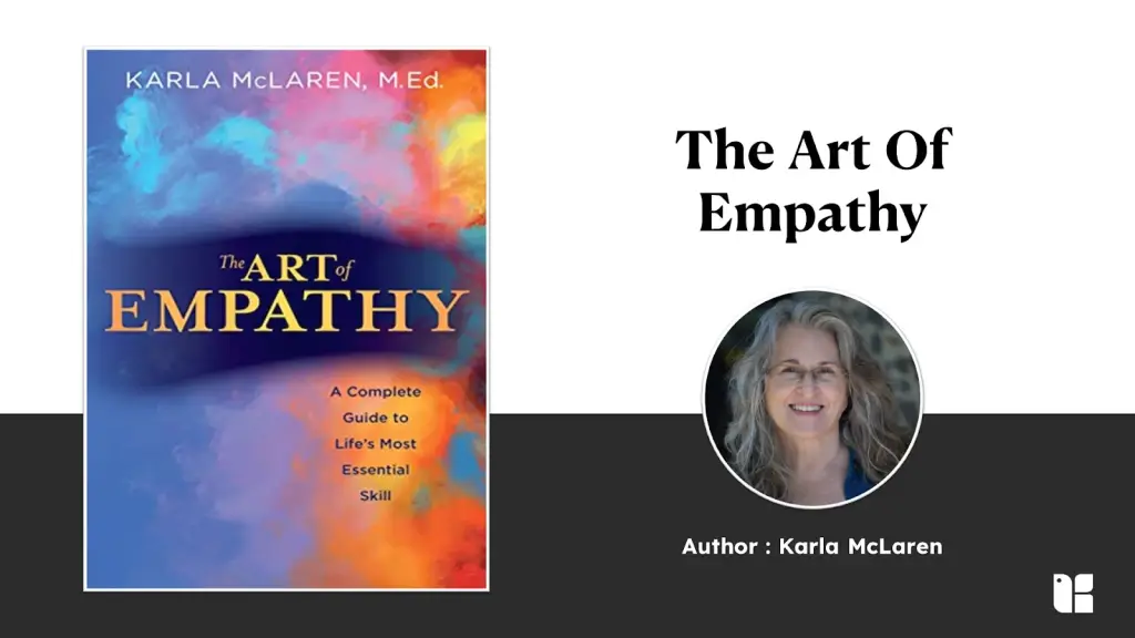 Empathy Guide by Kapable Book cover of The Art of Empathy