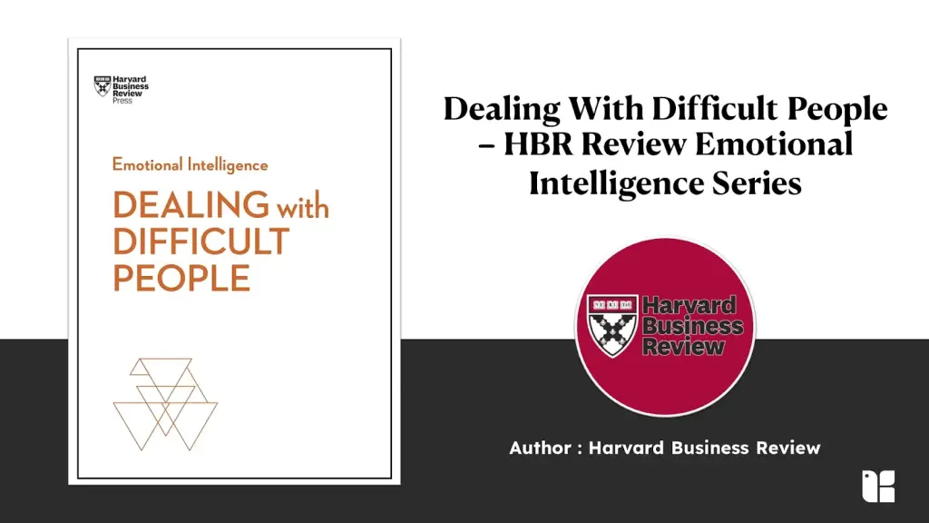 Master Difficult Conversations Book cover on managing difficult people