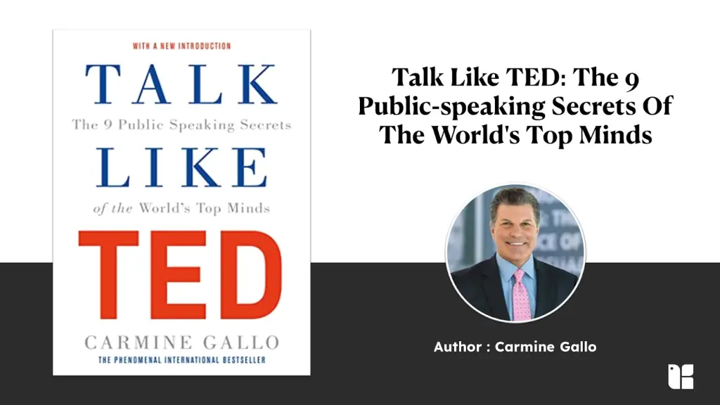 Book cover of Talk Like TED by Carmine Gallo