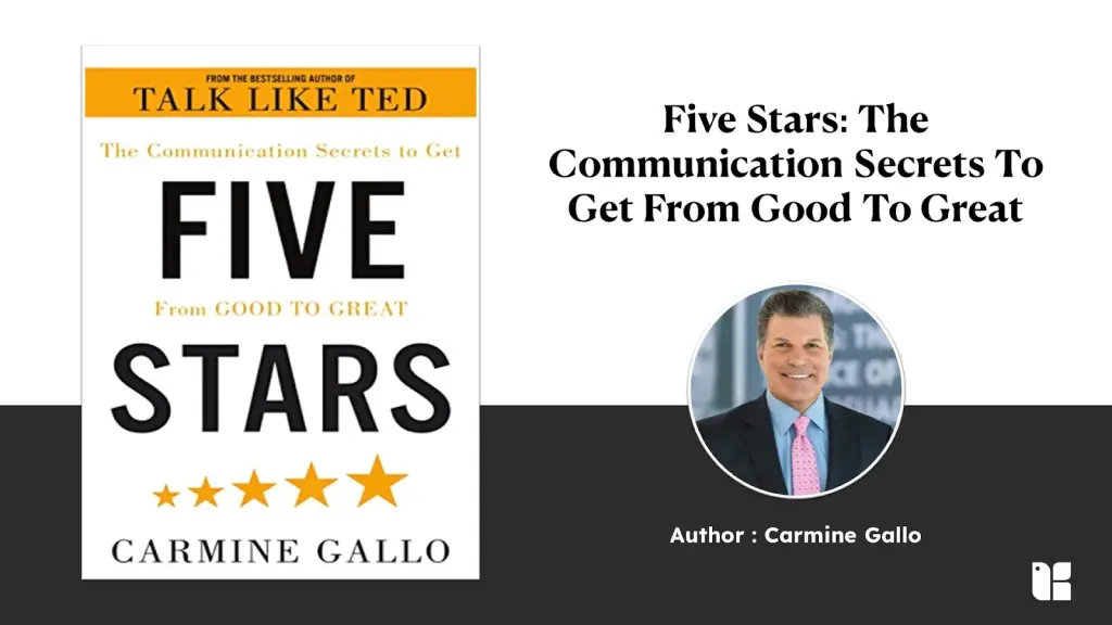 Five Stars book cover by Carmine Gallo