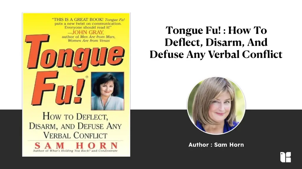 Book cover of Tongue Fu! by Sam Horn
