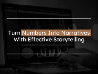 How to tell a story with data 1
