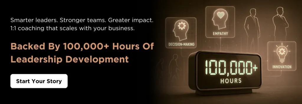 Leadership development backed by 100,000 hours
