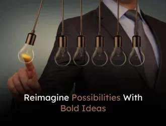 Professional man activating innovative light bulbs