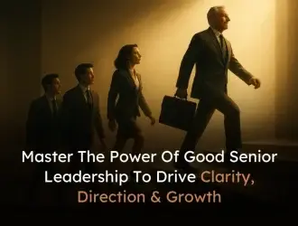 Senior leaders stepping towards success
