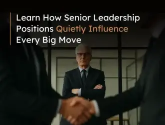 Senior leaders influencing business decisions