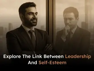 Professional man discussing leadership concepts