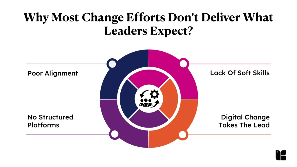 Challenges in organizational change efforts