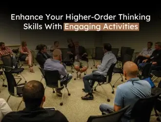 Group discussion on higher-order thinking skills
