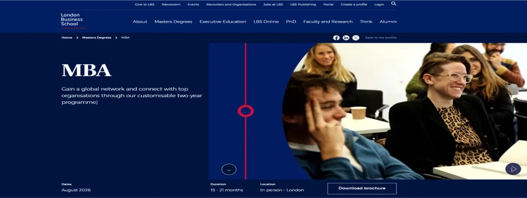 London Business School 1
