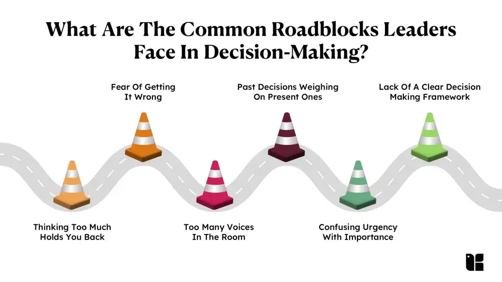 Roadblocks in leadership decision-making