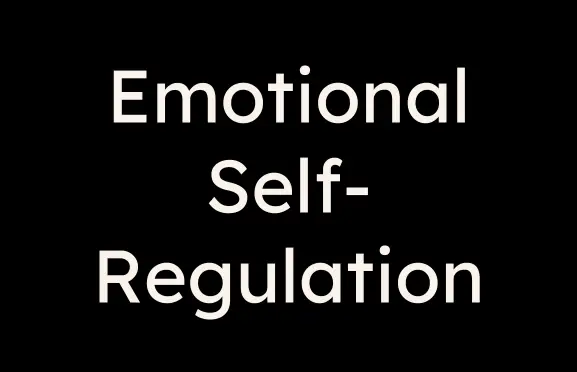 Emotional self-regulation in leadership