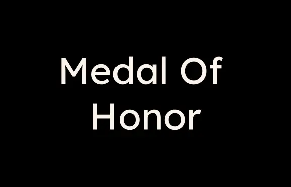 Medal of Honor recognition badge
