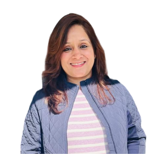 Smiling woman in leadership training attire