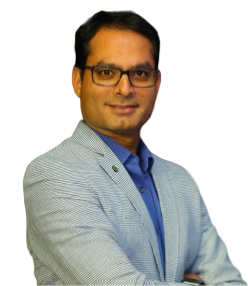 Professional leadership trainer in smart attire