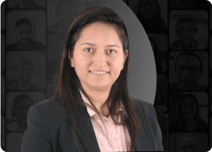 Professional woman in leadership training